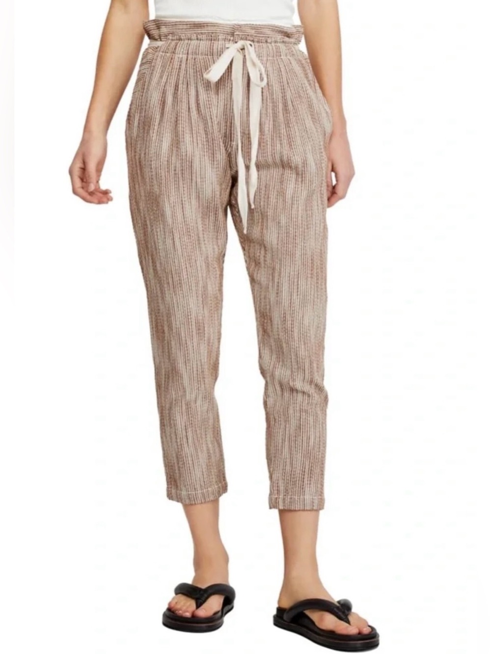 Free People | High Waisted Cropped Trousers